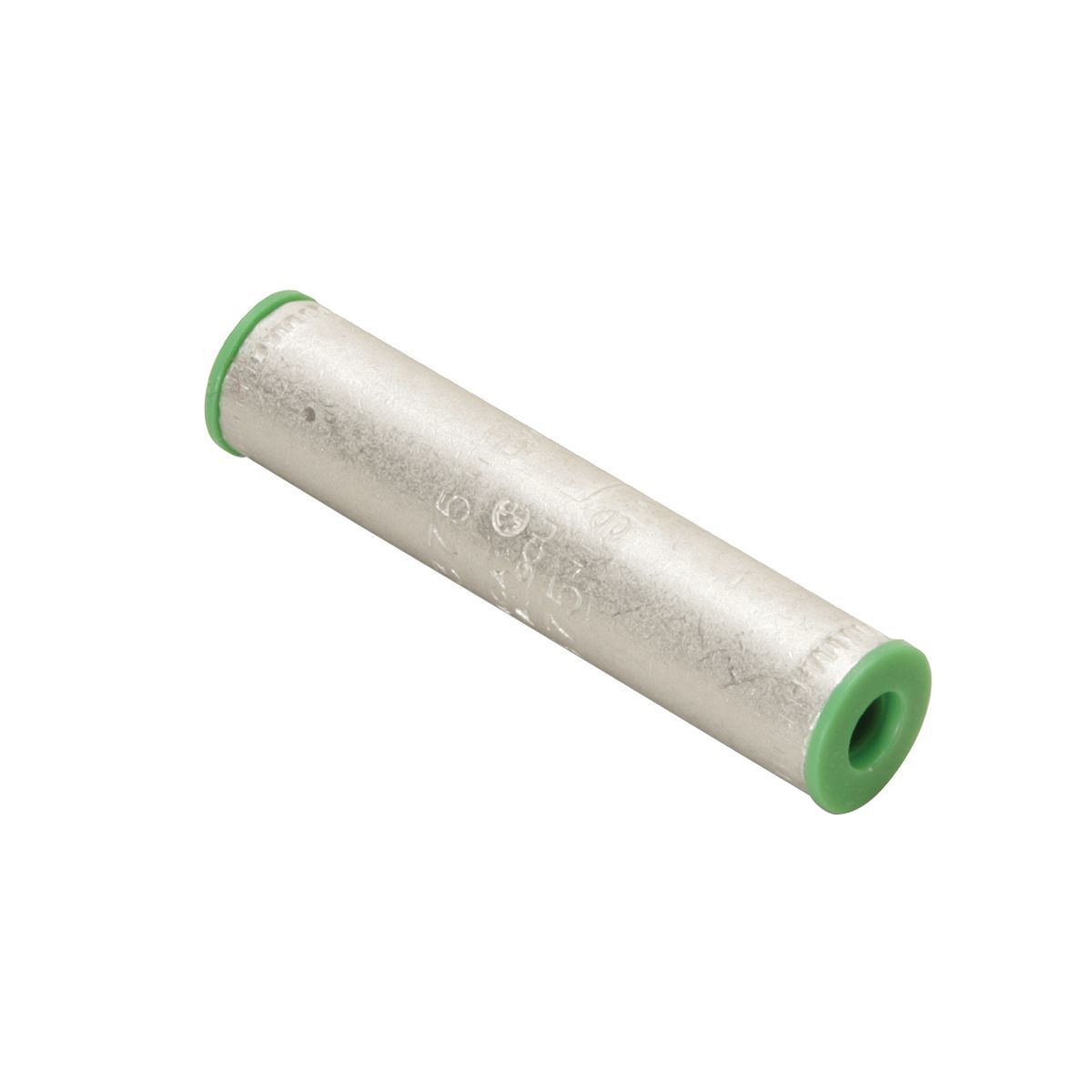 YS2CA1 Type YS-A Standard Barrel Compression Butt Splice, 2 AWG Conductor, 2.44 in L, Long Barrel, Aluminum, Pink
