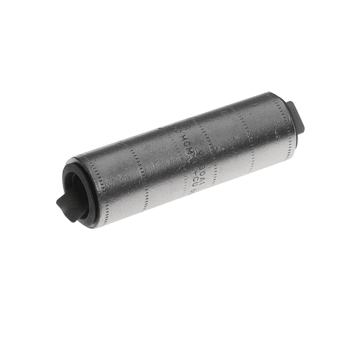 YS36A1 Type YS-A Standard Barrel Compression Butt Splice, 600 kcmil Conductor, 5.14 in L, Long/Standard Barrel, Aluminum, Black
