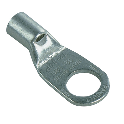 TubRingTerm,NonIns,6AWG,#10Stud,PK20