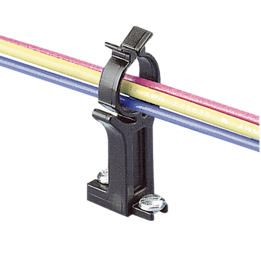 BR.75-E6-C Quick-Build Harness Bundle Retainer, 3/4 in Dia Cable, Nylon 6.6