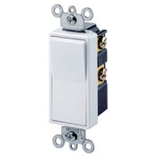 5604-2I 4-Way Grounding Quiet Switch, 120/277 V AC, 15 A, 1/2 hp, 2 hp Power Rating