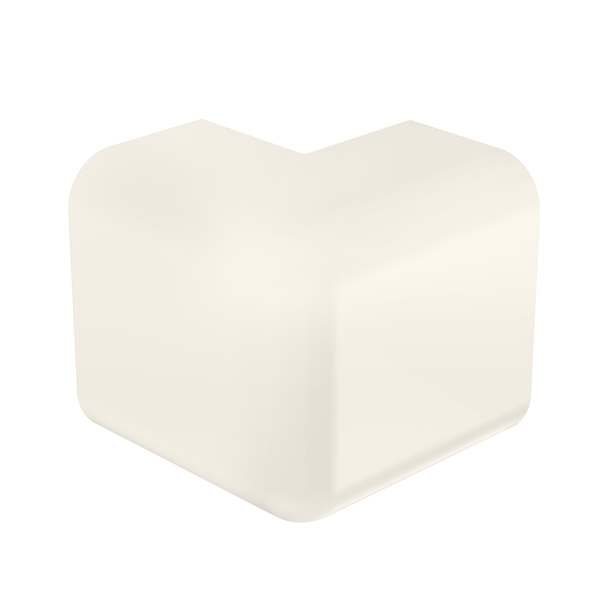Surface Raceway, LDPH10 Power Rated Outside Corner, White