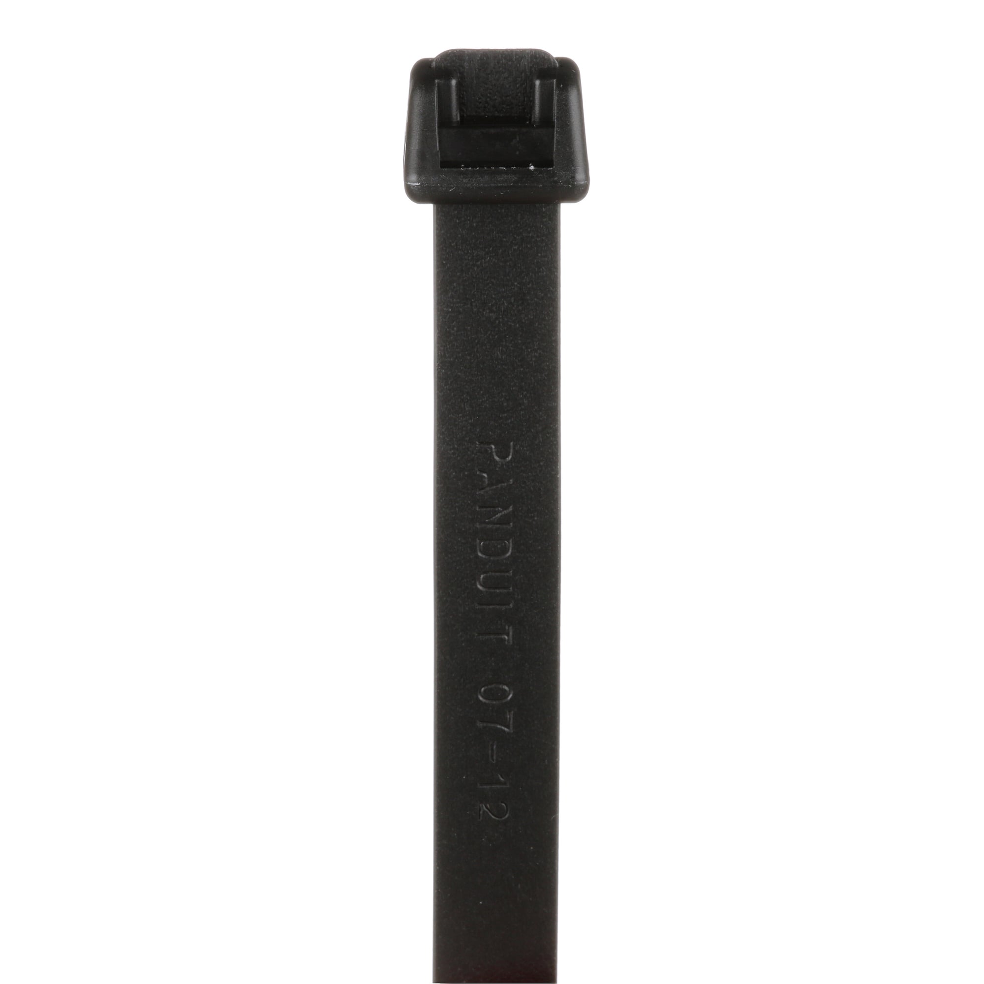 Dura-Ty DT44EH-C0 Dura-Ty Cable Tie, Black, Acetal, UV, 144"L, 250lb, PK100