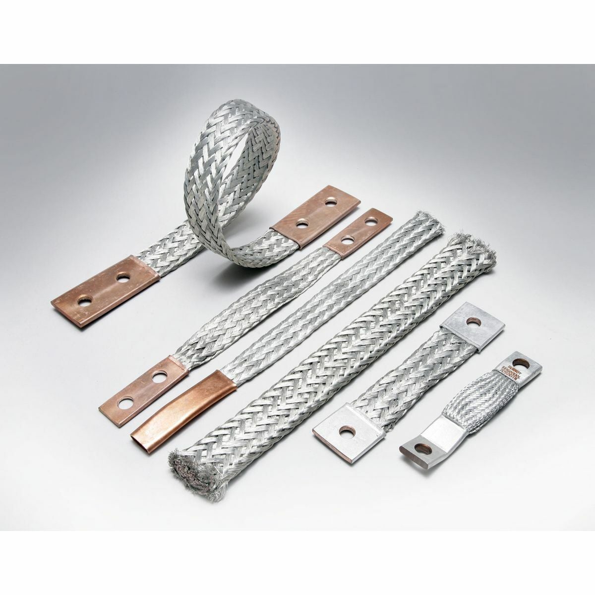 B2D12 Flexible Braid Jumper, 380/455 A, Copper
