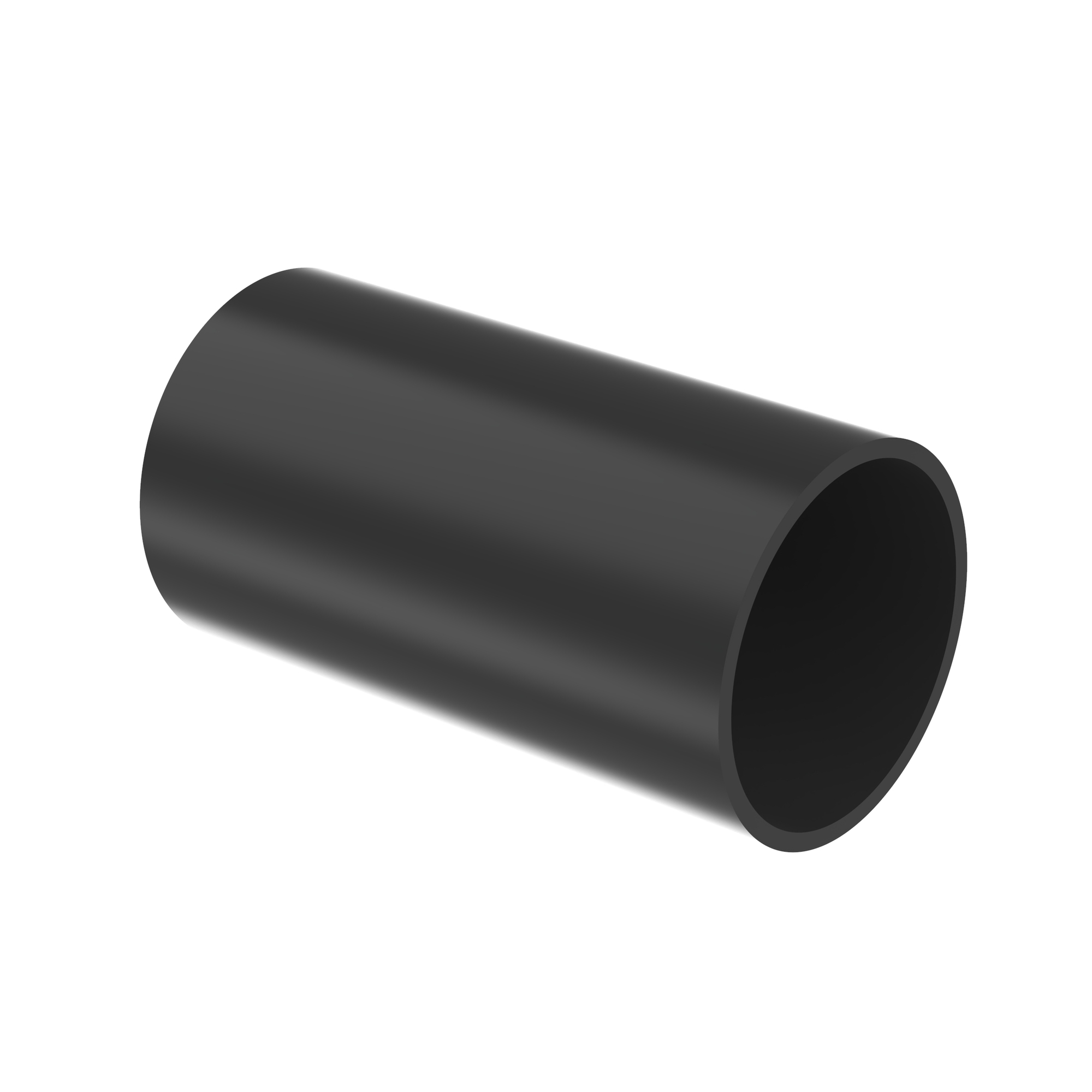 HST3.0-48-2 Wet-Shrink Adhesive Lined Cross Linked Heat Shrink Tubing, 3 in ID Expanded, 1 in ID Recovered, 0.16 in THK Wall Recovered, 48 in L, Polyolefin, Black
