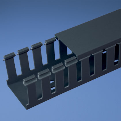 G2X3IB6 Panduct Type G Base Wiring Duct, 0.31 in Wide Slot Slot, 2-1/4 in W x 3.12 in D, PVC