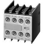 3RH1911-1FA40 Sirius Auxiliary Contact Block, 690/600 VAC/VDC, 1/0.26 A, 4 Contacts