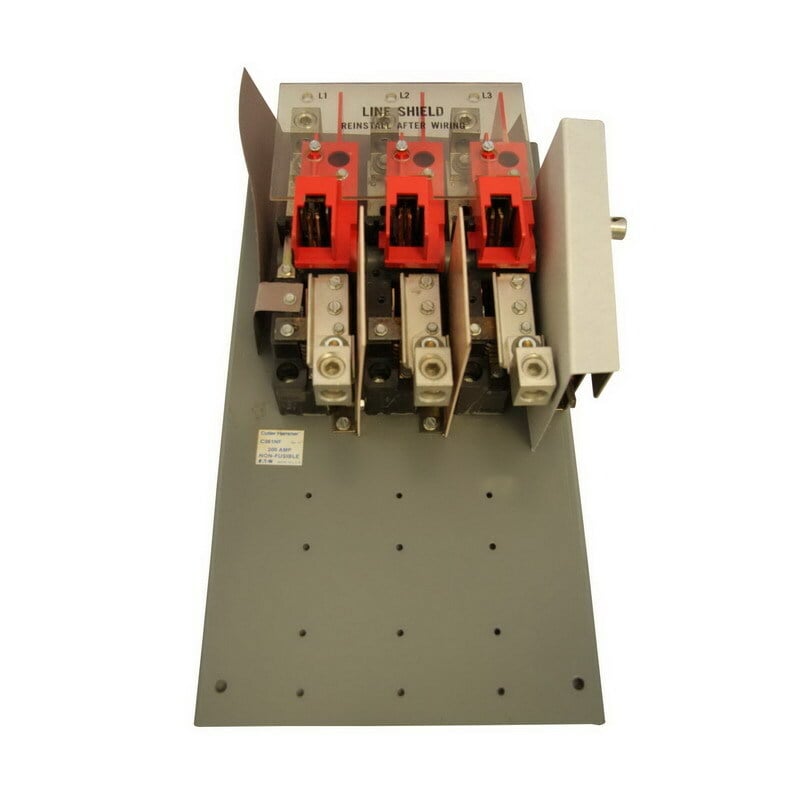 C361NF1 Type C361 Non-Fusible Variable Depth Disconnect Switch and Operating Mechanism, 600 V AC/250 V DC, 200 A, 40 hp, 60 hp, 125 hp, 150 hp