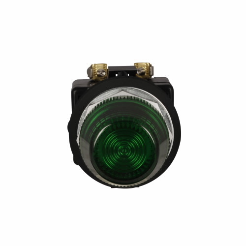 HT8HFRF7 HT800 Full Voltage Illuminated Momentary Standard Watertight/Oiltight Pushbutton/Indicating Light, 120 V AC/DC, Fresnel Lens