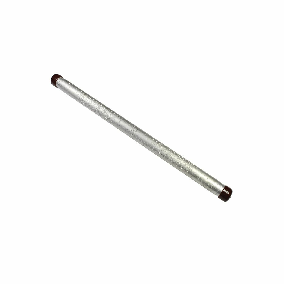 YDS4RL Type YDS-RL Full Tension Overhead Single Compression Sleeve, 48.69 kcmil, 4 AWG AAAC/ACSR Conductor, Die Code: 243/687, 11-7/8 in L, Aluminum