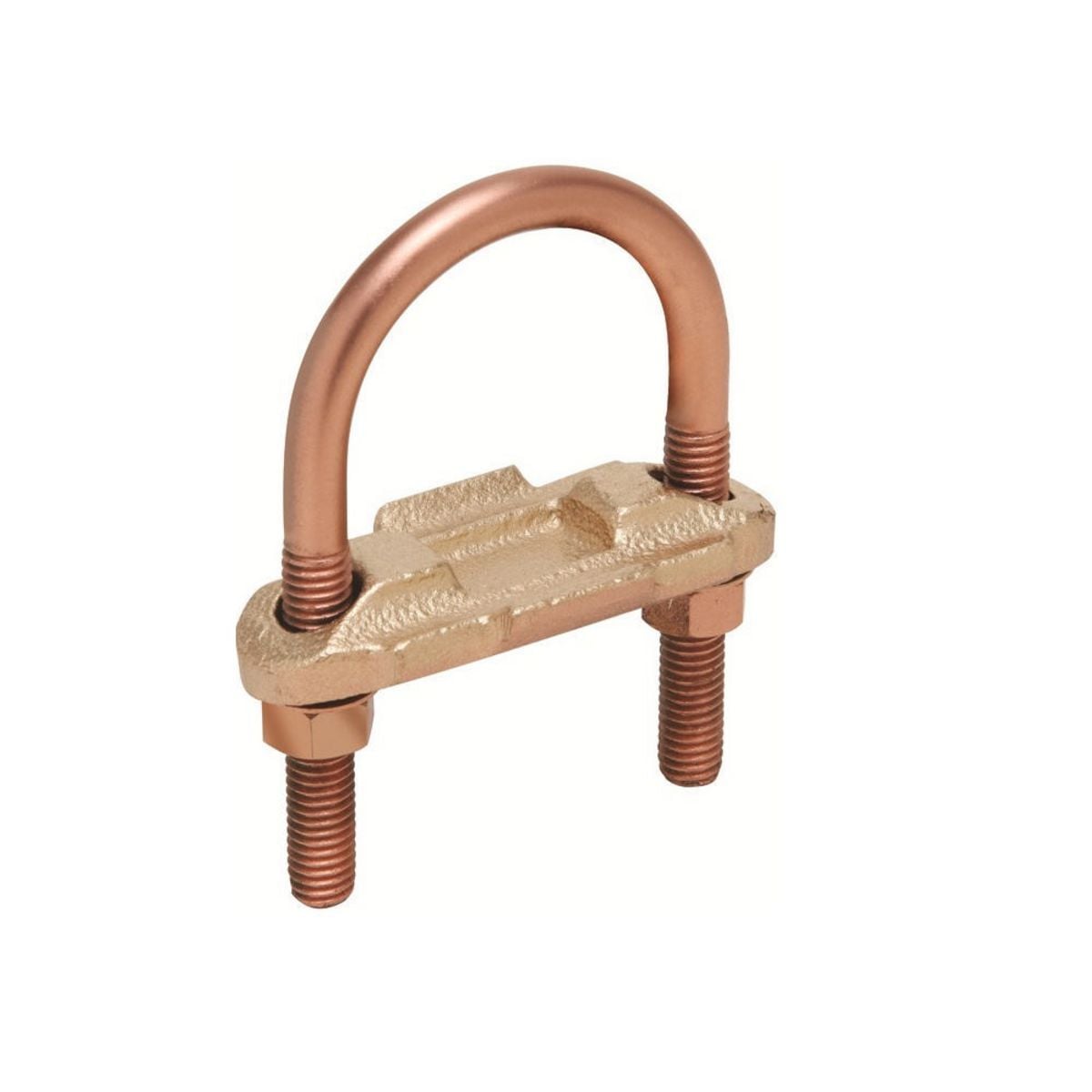 GP654CG1 GP-G1 Raised Floor Ground Clamp, 3/4 to 7/8 in Rod, 8 to 4 AWG Conductor, Copper Alloy