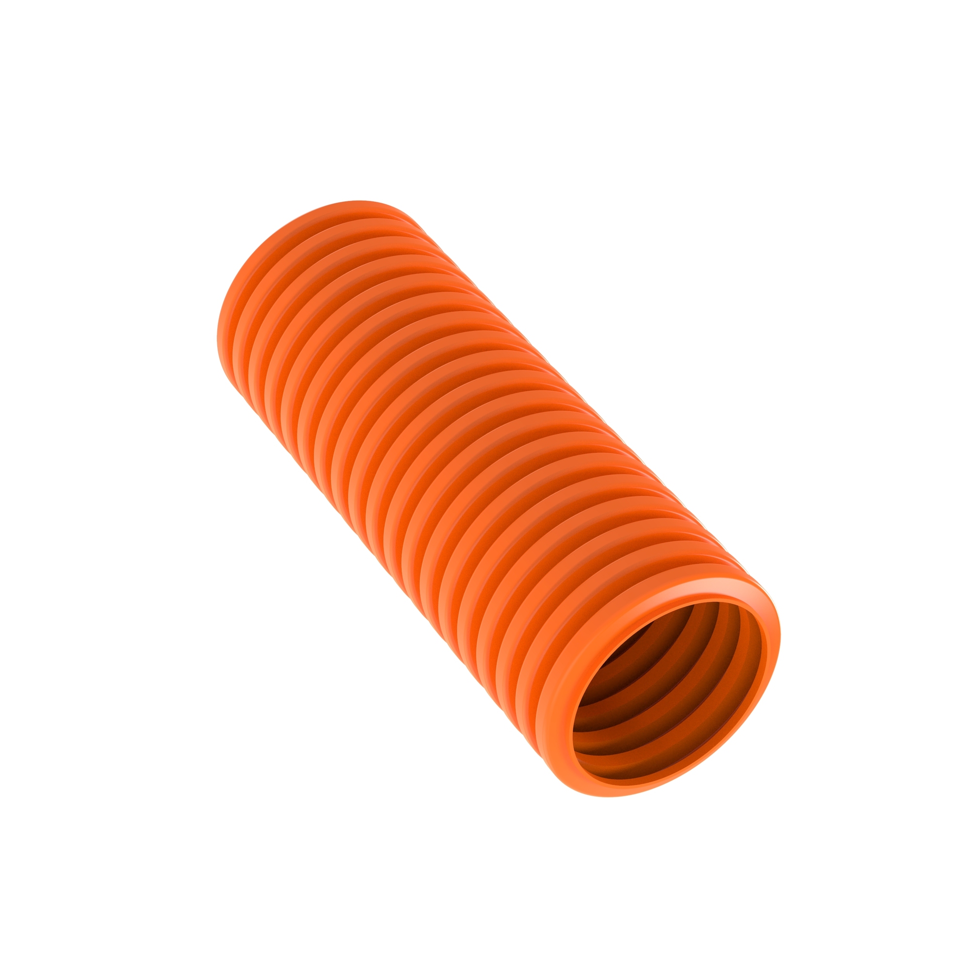 CLT75F-C3 Loom Tubing, Orange, PE, 0.75" Nom Dia., PK1