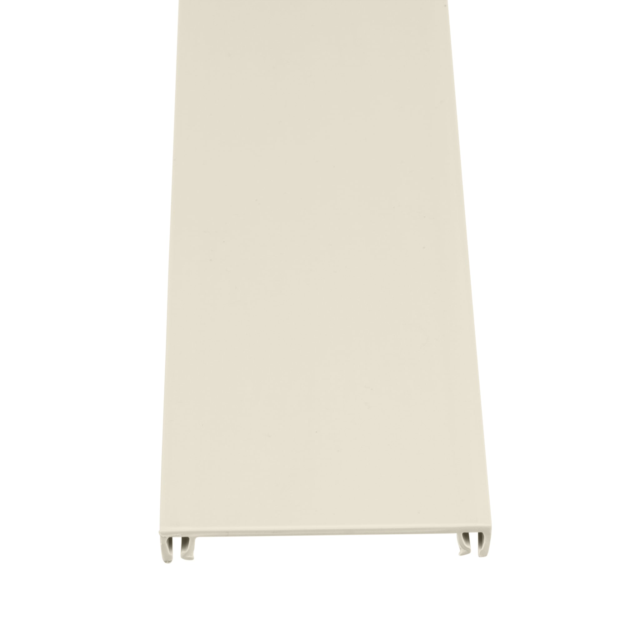 T70CIW6 Pan-Way T-70 Multi-Channel Raceway Cover, 6 ft L x 2.76 in W x 0.36 in H, PVC, Off-White