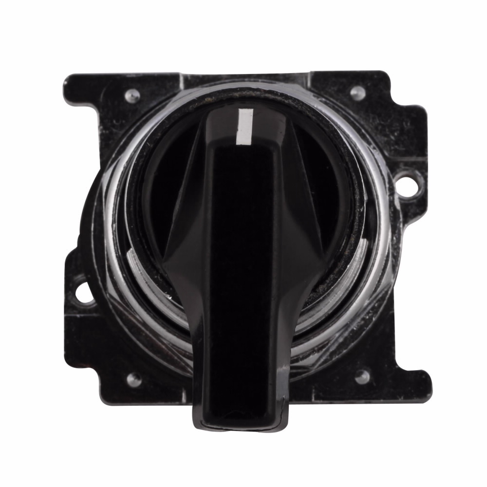 10250T3023 Heavy Duty Oiltight/Watertight Pushbutton Non-Illuminated Selector Switch Operator, 30.5 mm, Lever Operator, 3 Positions, Black