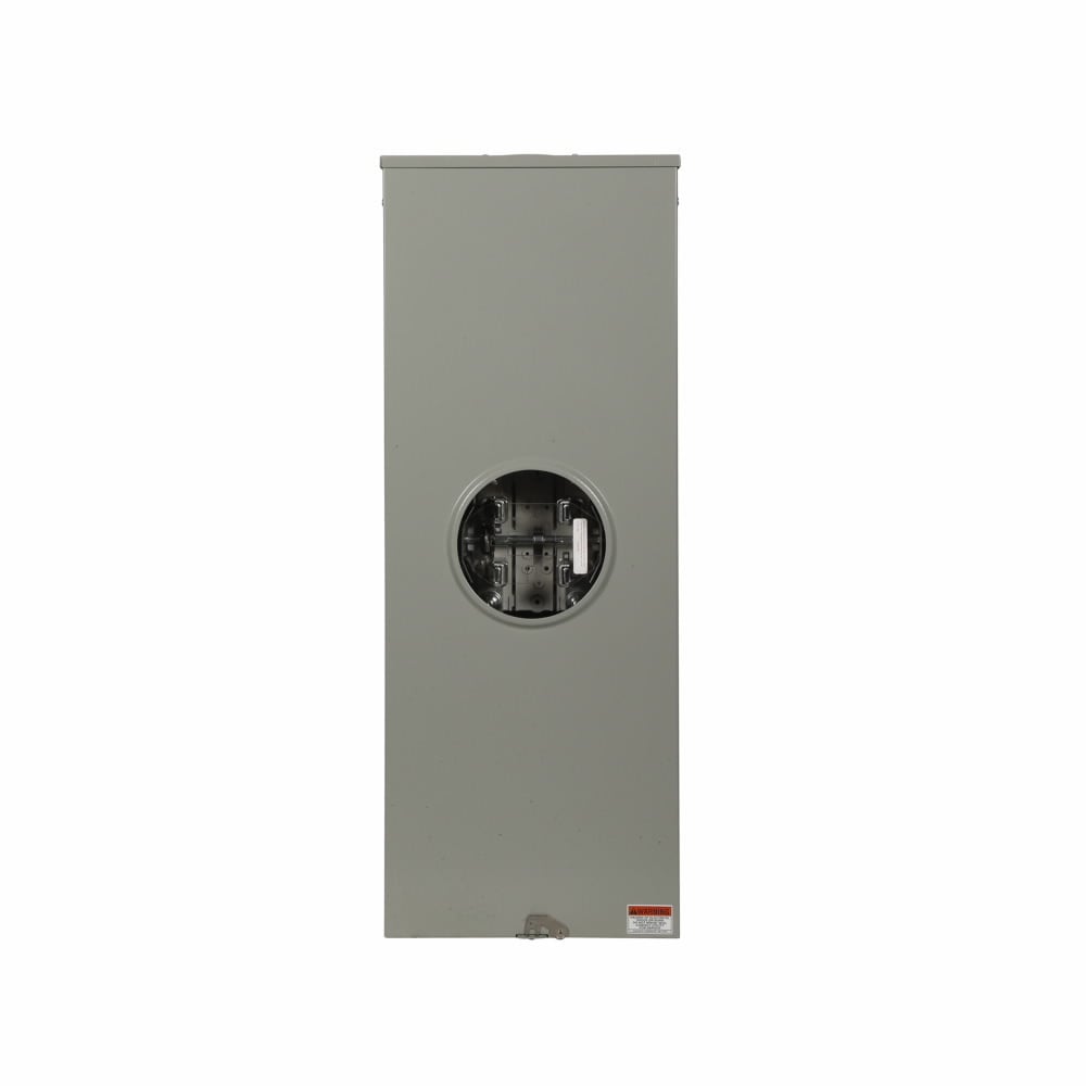 UTH4300TCH Single Position Meter Socket, 320 Amp, 1 Phase, Ringless, 4 Jaw, OH, UG, 600V, Triplex, 3 Wire