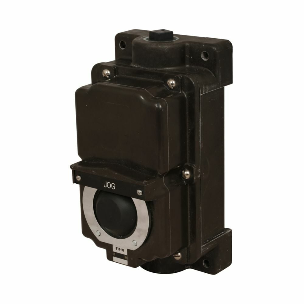 10250T3520 Assembled Heavy Duty Pushbutton Control Station With 10250TA2 Lock Hasp, 1NC Contact, 1 Operators, NEMA 4/4X/12/13 NEMA Rating