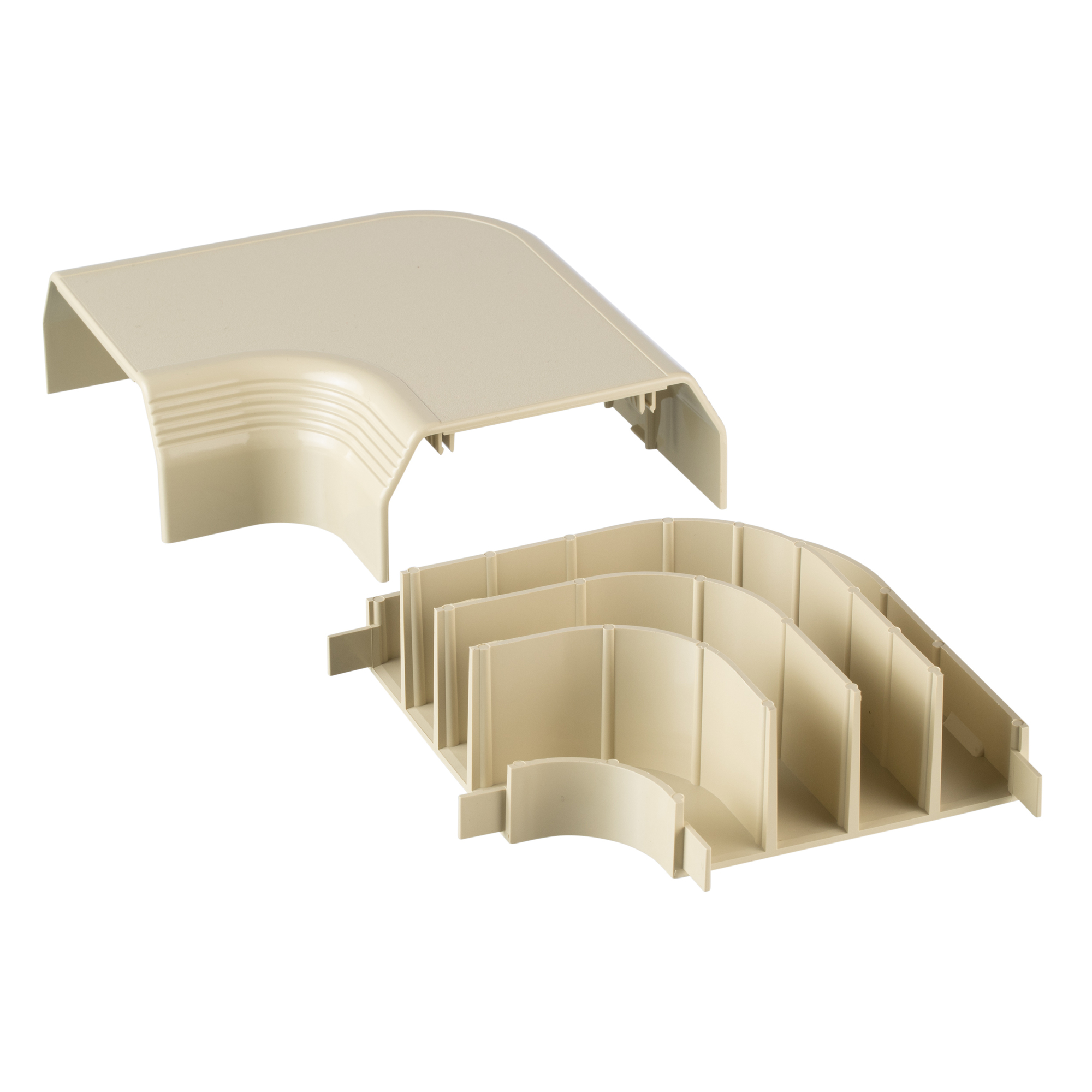 T70RAEI Pan-Way T-70 Power Rated Right Angle Fitting, For Use With T-70 Surface Raceway System, PVC
