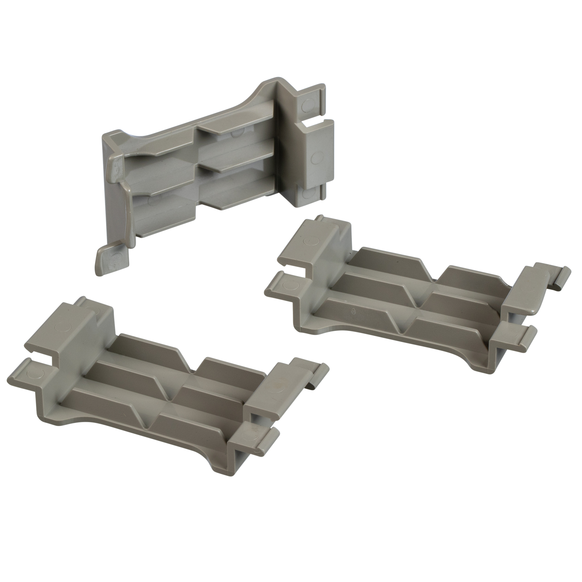 T70WR-X Pan-Way T-70 Power Rated Fitting Wire Retainer, 2.71 in L x 1.4 in W x 0.61 in H, PVC, Gray