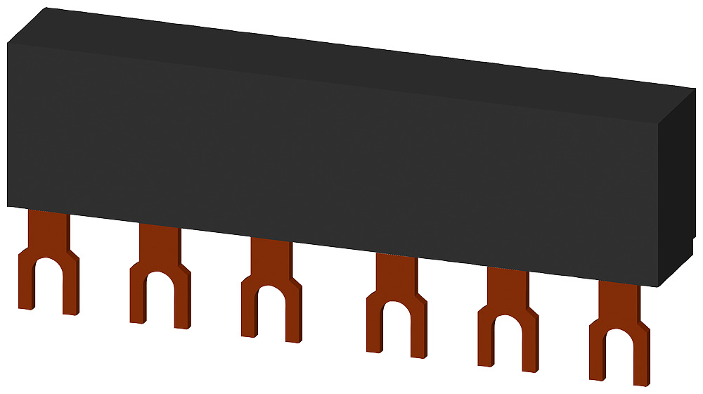 3RV1915-1AB Sirius Line Side Feeder Busbar, For Use With 3RV2 Motor Starter Protector