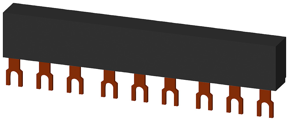 3RV1915-1BB Sirius Line Side Feeder Busbar, For Use With 3RV2 Motor Starter Protector