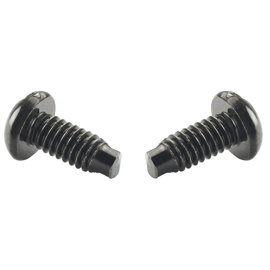 #12-24 Mounting Screws, Steel, Black, 100pc.