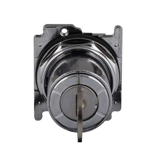 10250T15237 Heavy Duty Non-Illuminated Oiltight/Watertight Selector Switch Operator With Cam Code 3, 30.5 mm, 3 Positions, Silver
