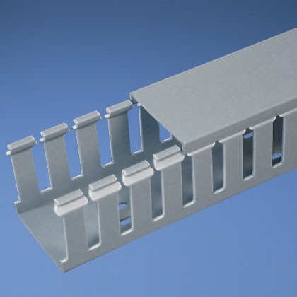 G.5X1LG6 Panduct Type G Base Wiring Duct, 0.31 in Wide Slot Slot, 0.69 in W x 1.06 in D, PVC