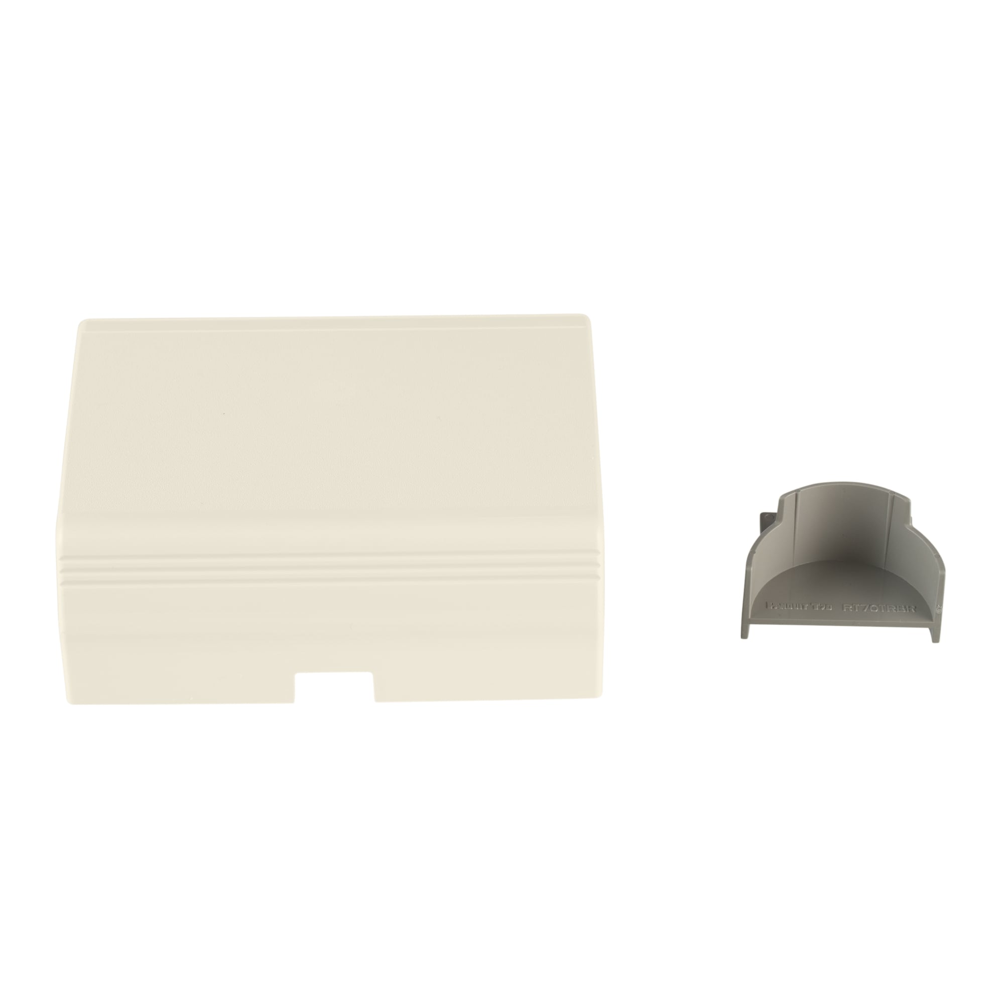 Surface Raceway, T-70 Transition Cover, to LD or T-45, Off-White