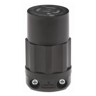 2723-B Grounding Locking Connector, 250 V AC, 30 A, 3 Poles, 4 Wires, Black