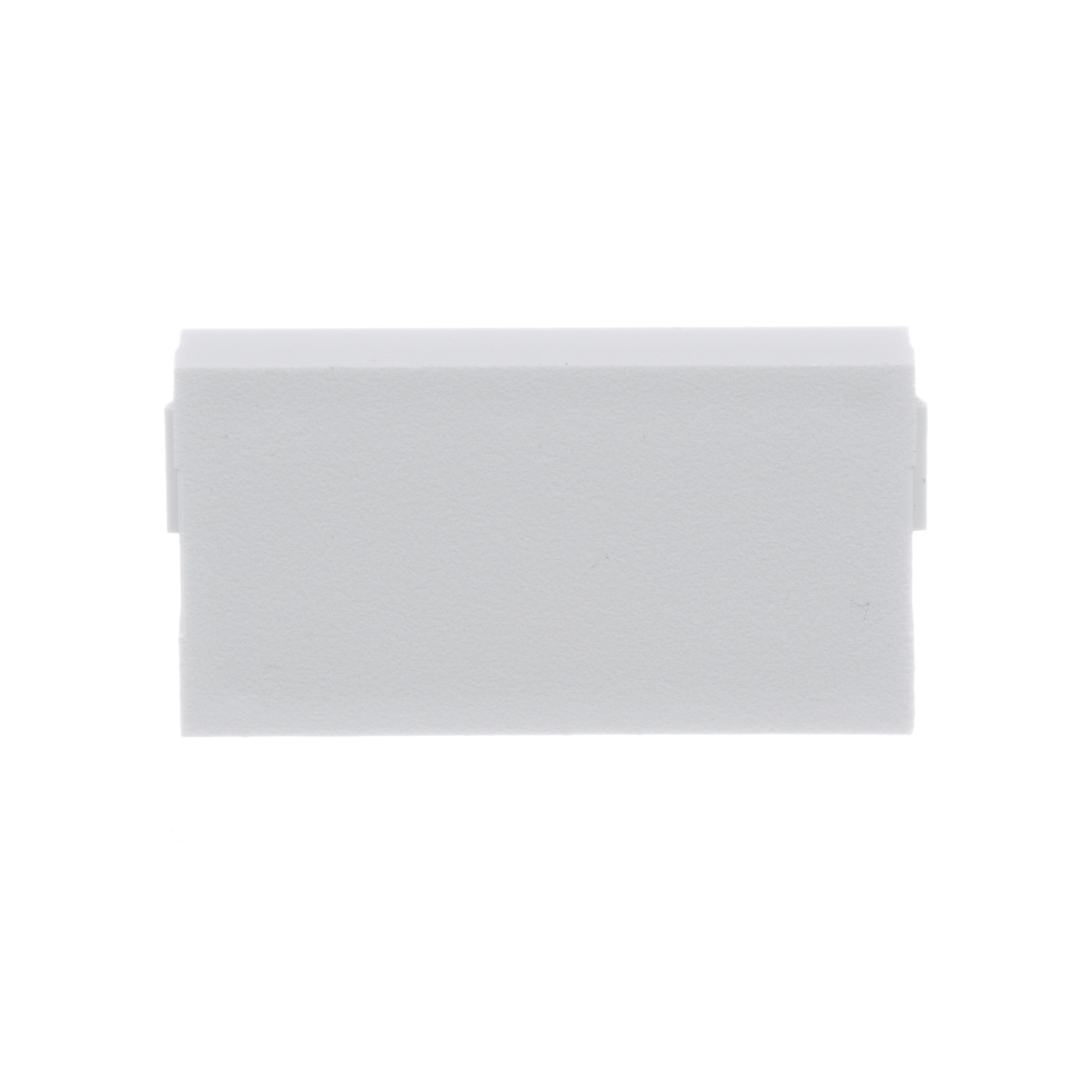 CHB2MWH-X PanNet Mini-Com 1/3 Size Blank Insert, Mini-Com Module, Snap-Fit Mount, ABS, White