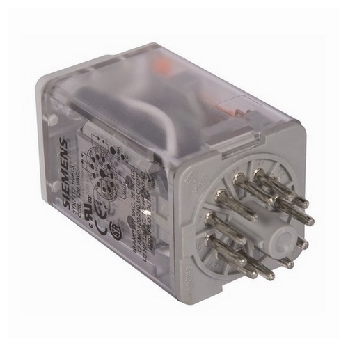3TX7112-1NF13 Sirius Premium Socket Relay, 11 Pins, 3 Form C 3PDT Contact Form, 120 VAC Coil