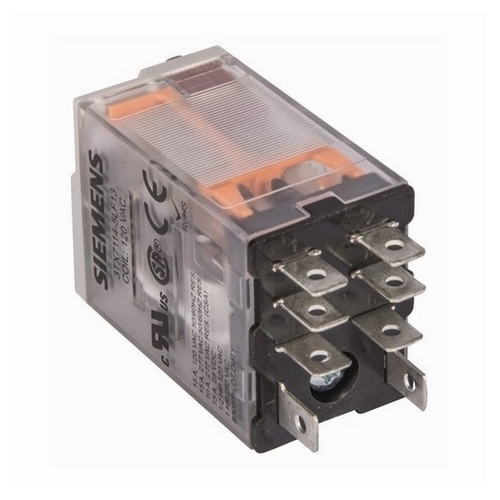 3TX7114-5LF13 Sirius Miniature Premium Socket Relay, 8 Pins, 2 Form C DPDT Contact Form, 120 VAC Coil
