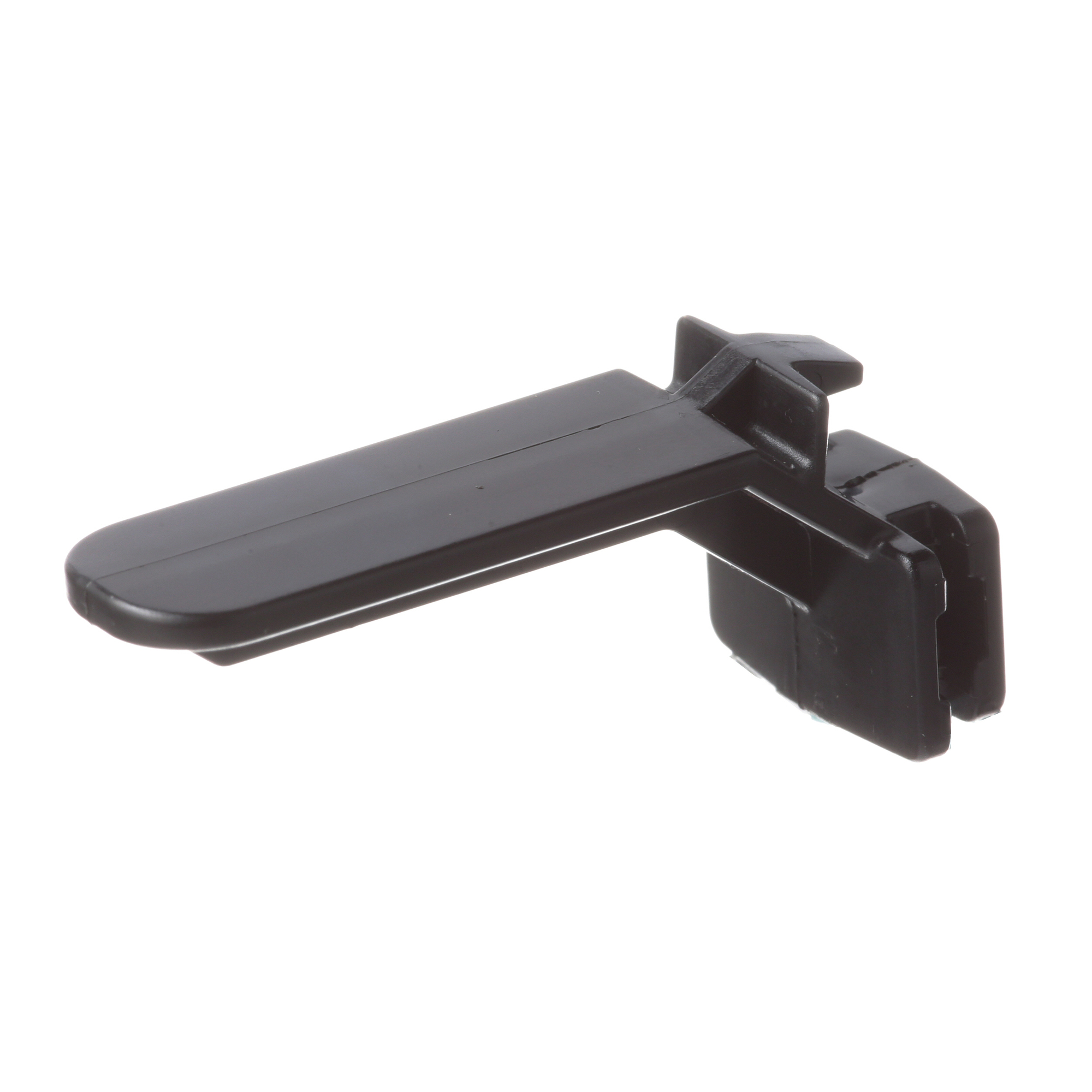 WR2-C Type G/H Wire Retainer, For Use With 2 to 4 in W x 2 to 4 in H Duct, 1.79 in L x 0.5 mm W, ABS Plastic, Black
