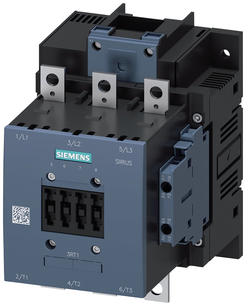 3RT1056-6AF36 Sirius Standard IEC Contactor, 110 V AC, 127 V DC V Coil, 185 A, 3NO Contact, 3 Poles