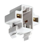 26719-100 Lampholder, 75 W Lamp, 600 V AC, G23/G23-2 Lamp