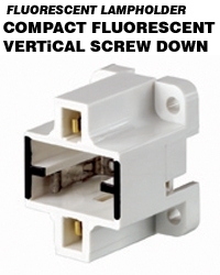 26720-400 Lampholder, 75 W, 600 V AC, GX23/GX23-2 Lamp