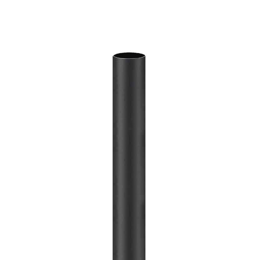 HSTTA50-Y Damp-Shrink VW-1 Adhesive Lined Cross Linked Flame-Retardant Heat Shrink Tubing, 1/2 in ID Expanded, 0.16 in ID Recovered, 0.07 in THK Wall Recovered, 6 in L, Polyolefin, Black