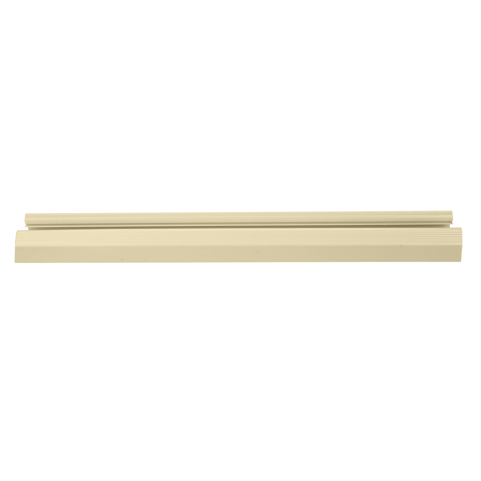 T70BEI10 Pan-Way T-70 Multi-Channel Faceplate Power Rated Raceway Base, 10 ft L x 4.07 in W x 1.77 in H, PVC, Electric Ivory