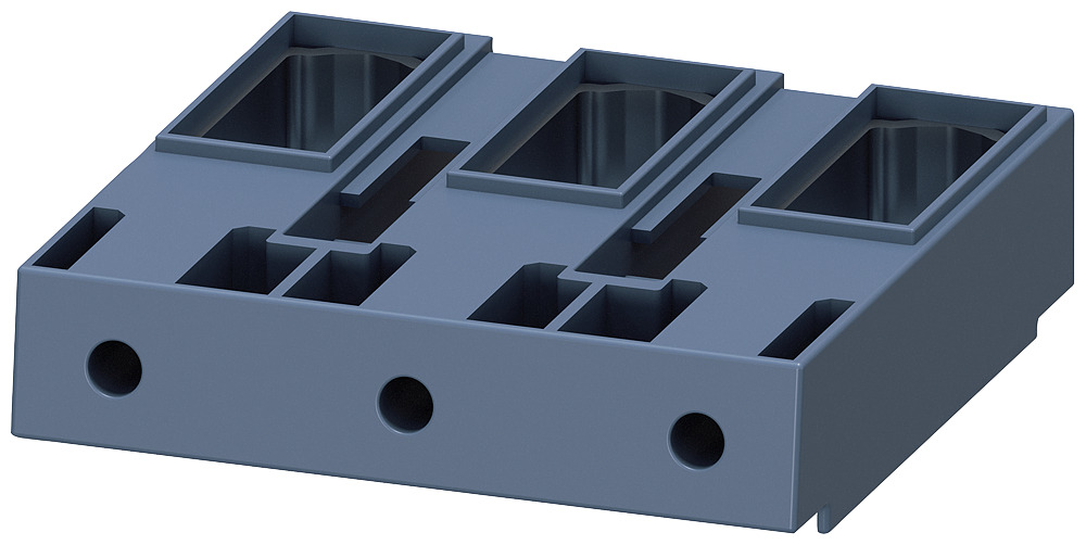 3RT1956-4G Box Terminal Block, For Use With Size S6 3RT1.5 Contactors, 3RB105 Overload Relay