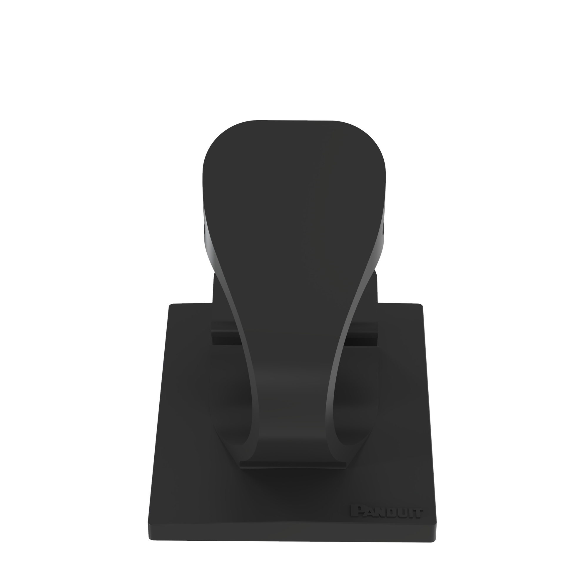 LWC50-A-L20 Adhesive Backed Latching Wire Clip, 1/2 in Conduit, 0.63 lb Load, Nylon 6.6