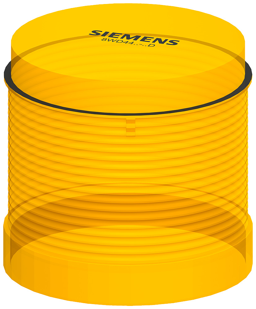 8WD4400-1AD Sirius Signaling Column Light, 12 to 230 V AC/DC, LED Lamp, 70 mm Dia, Bayonet Mounting, Amber