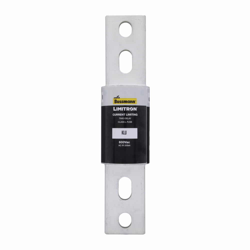 KLU-1200 Limitron Current Limiting Time Delay Fuse, 1200 A, 600 V, 200 kAIC Interrupt, L Class, Cartridge Body