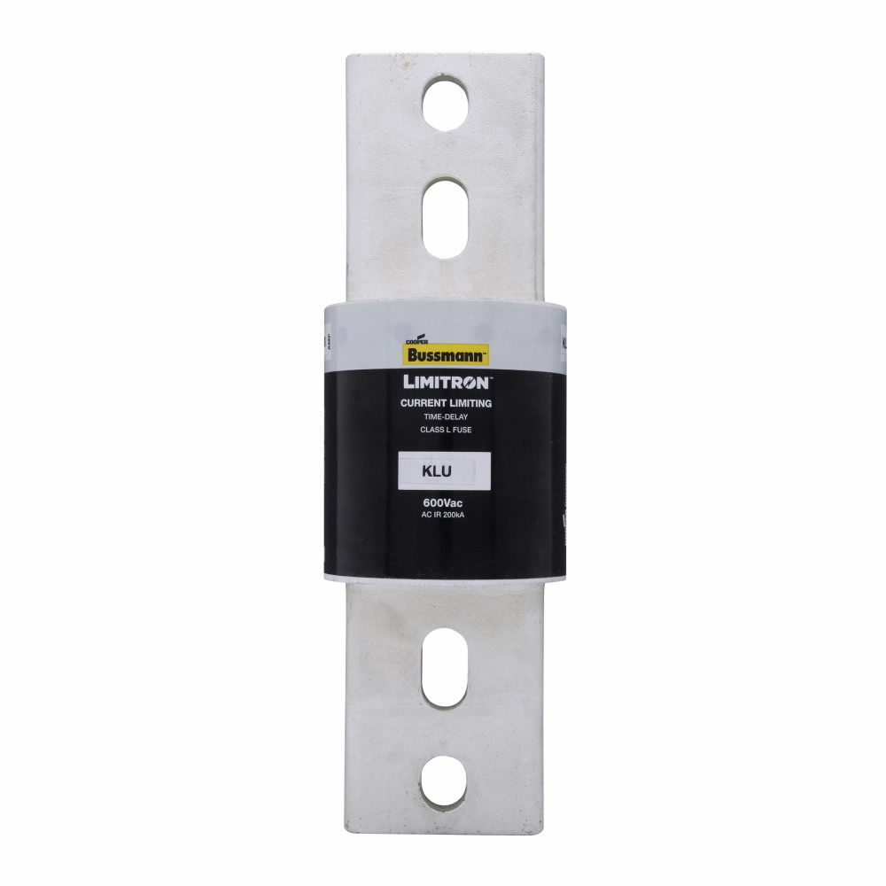 KLU-2000 Limitron Current Limiting Time Delay Fuse, 2000 A, 600 V, 200 kAIC Interrupt, L Class, Cartridge Body
