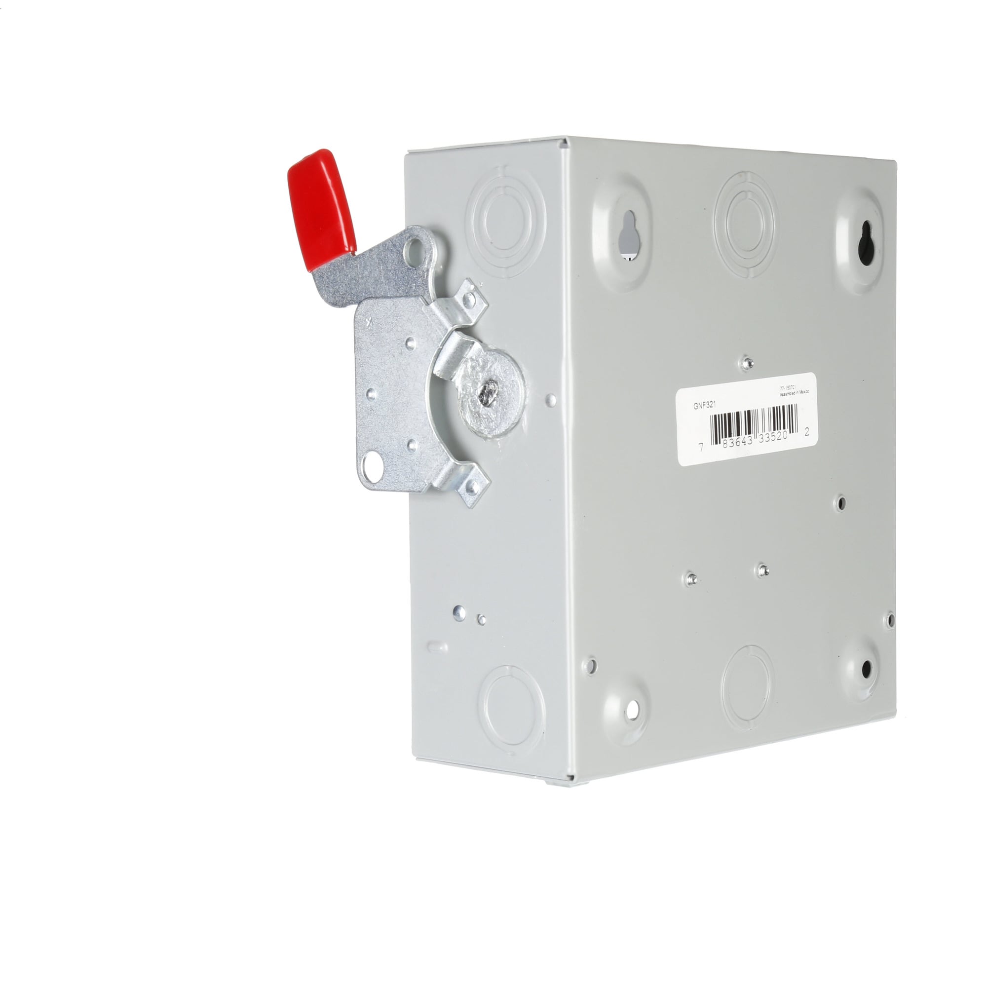GNF321 Enclosed Low Voltage Non-Fusible General Duty Safety Switch, 240 V AC, 30 A, 3 hp, 5 hp, 3PST Contact, 3 Poles