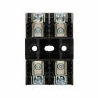 Fuse Block, 0.1-30A, 250V, Class H, Thermoplastic material, DIN rail mounting, Pressure plate w/clip with reinforced spring connection, Two-pole, 10 kAIC RMS Sym. interrupt rating, #10-18 AWG (copper) wire size, H250 series