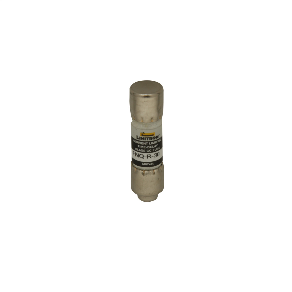 FNQ-R-8/10 CC-Tron Current Limiting High Inrush Time Delay Fuse, 0.8 A, 600 V, 200 kAIC Interrupt, CC Class, Cylindrical Body