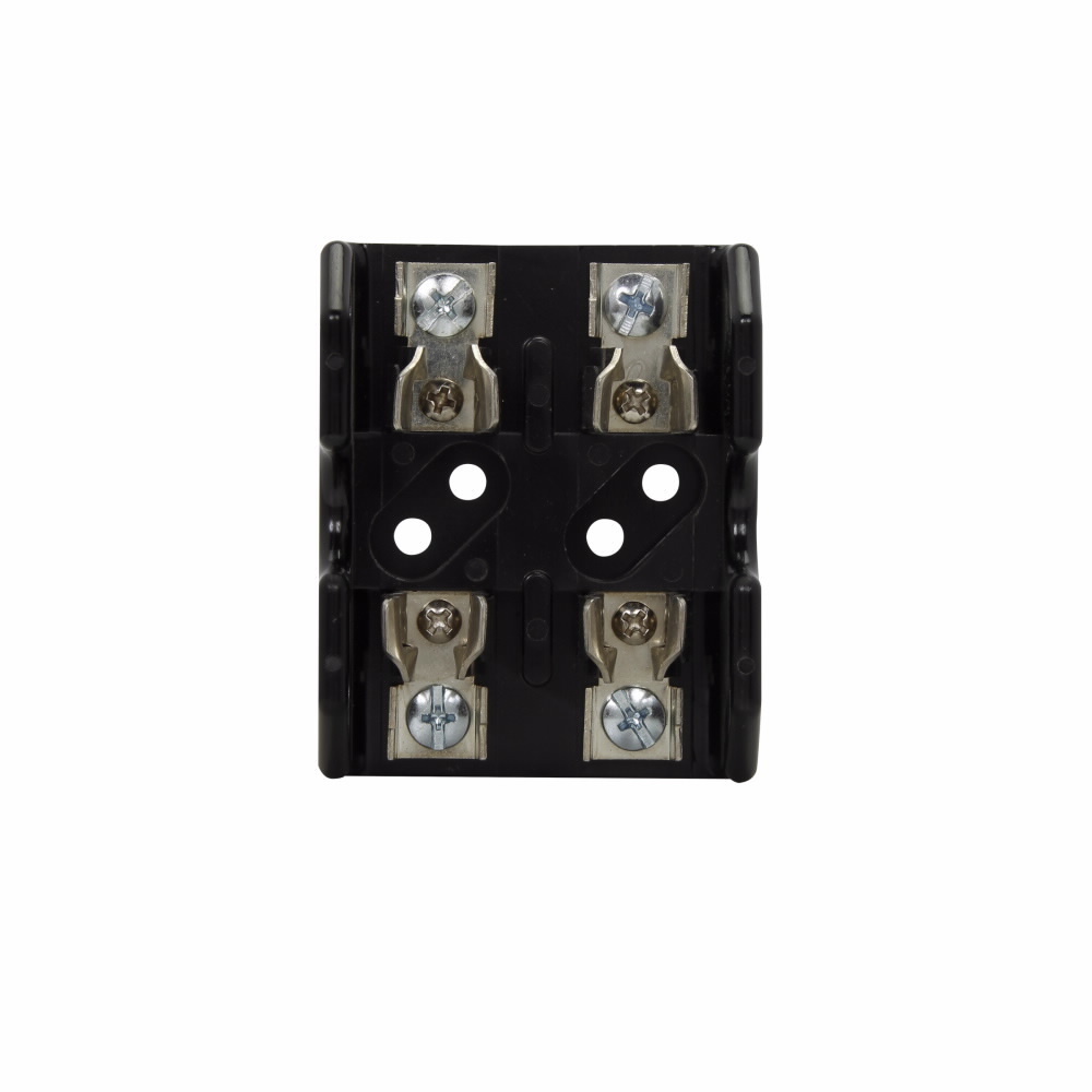 T60030-2SR Modular Open Fuse Block With Reinforced Spring, 600 V AC/DC, 0 to 30 A, Class: T, 10 AWG Wire, 2 Poles