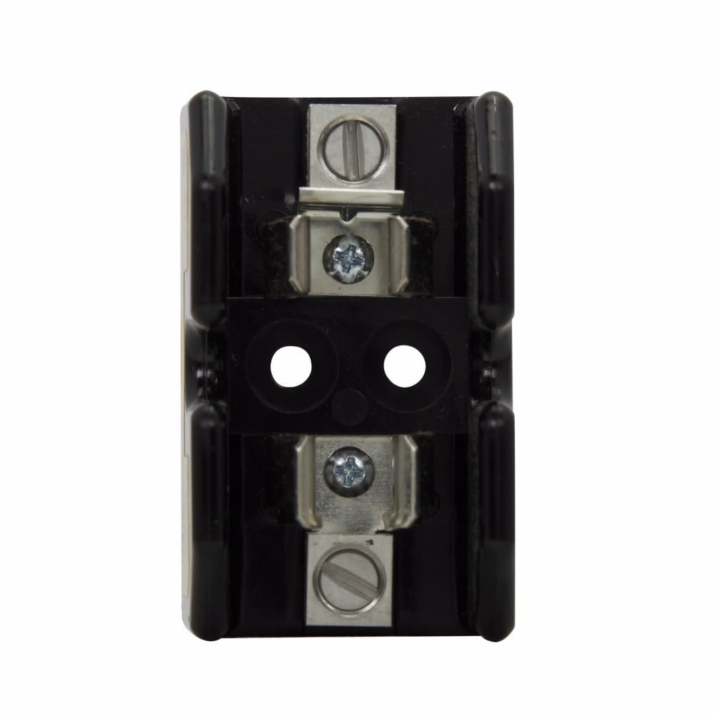 Eaton Bussmann series Class T modular fuse block, CR, 600 Vac/Vdc or Less Control Systems, 600 Vac/Vdc or Less Individual Control Circuits, 31-60 A, Single-pole, Class T, 200 kA, Box lug, 200 kAIC, Glass polyester, 600 Vac/dc, #2 AWG Cu/Al
