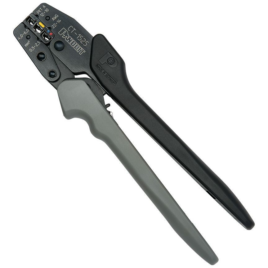 CT-1525 Contour Crimp Controlled Cycle Crimping Tool, 26 to 10 AWG Cable/Wire