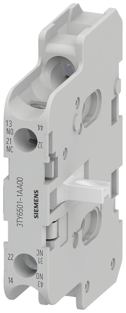 3TY6501-1AA00 Sirius Auxiliary Switch Block, 690 V AC, 10 A, 2 Contacts